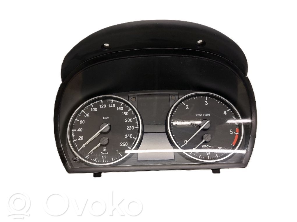 BMW 3 E90 E91 Velocímetro (tablero de instrumentos) 