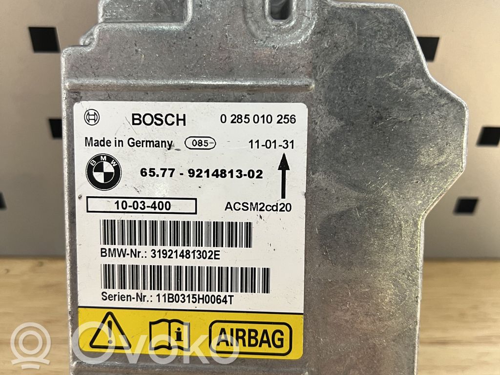 Unidad de control/módulo del Airbag   9214813,6577921481302,0285010256,31921481302E