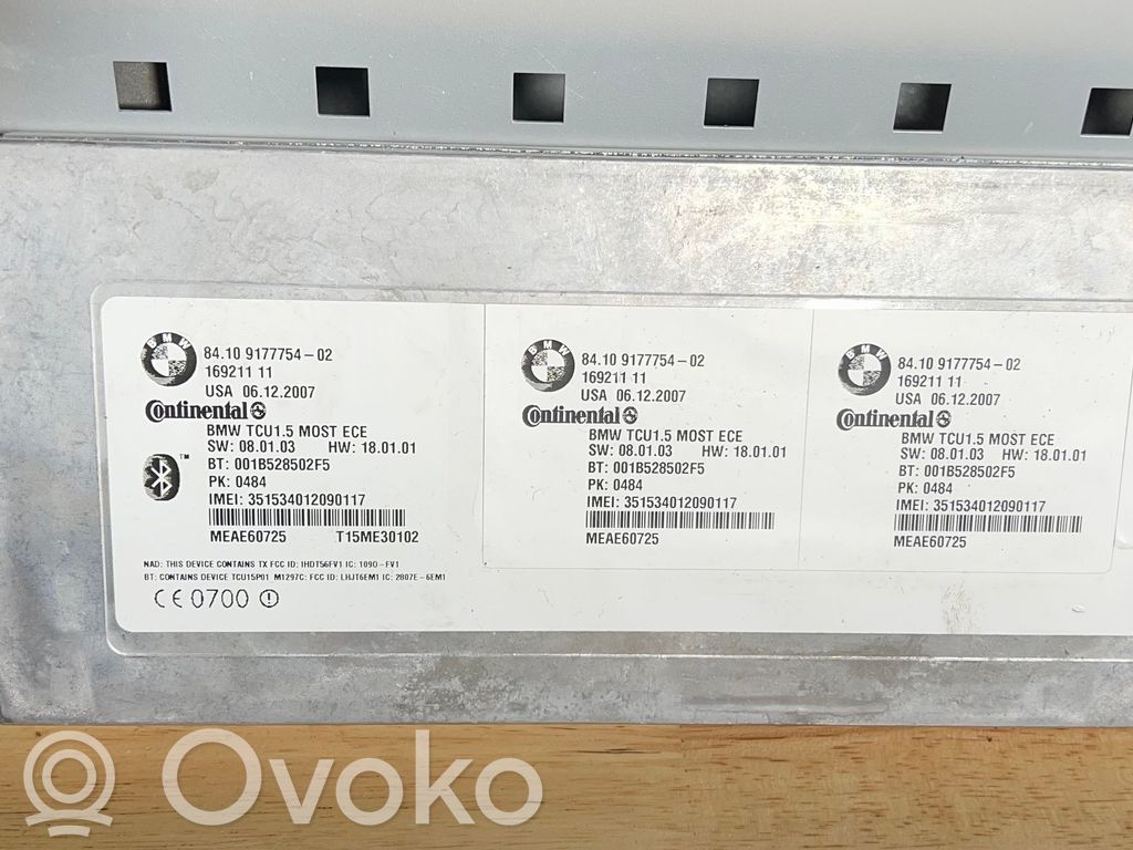 BMW 3 E90 E91 Модуль «Bluetooth» 