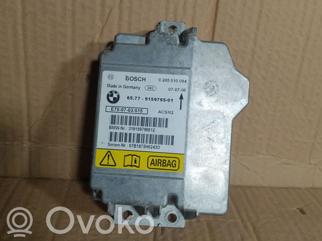 BMW X5 E70 Airbag control unit/module 