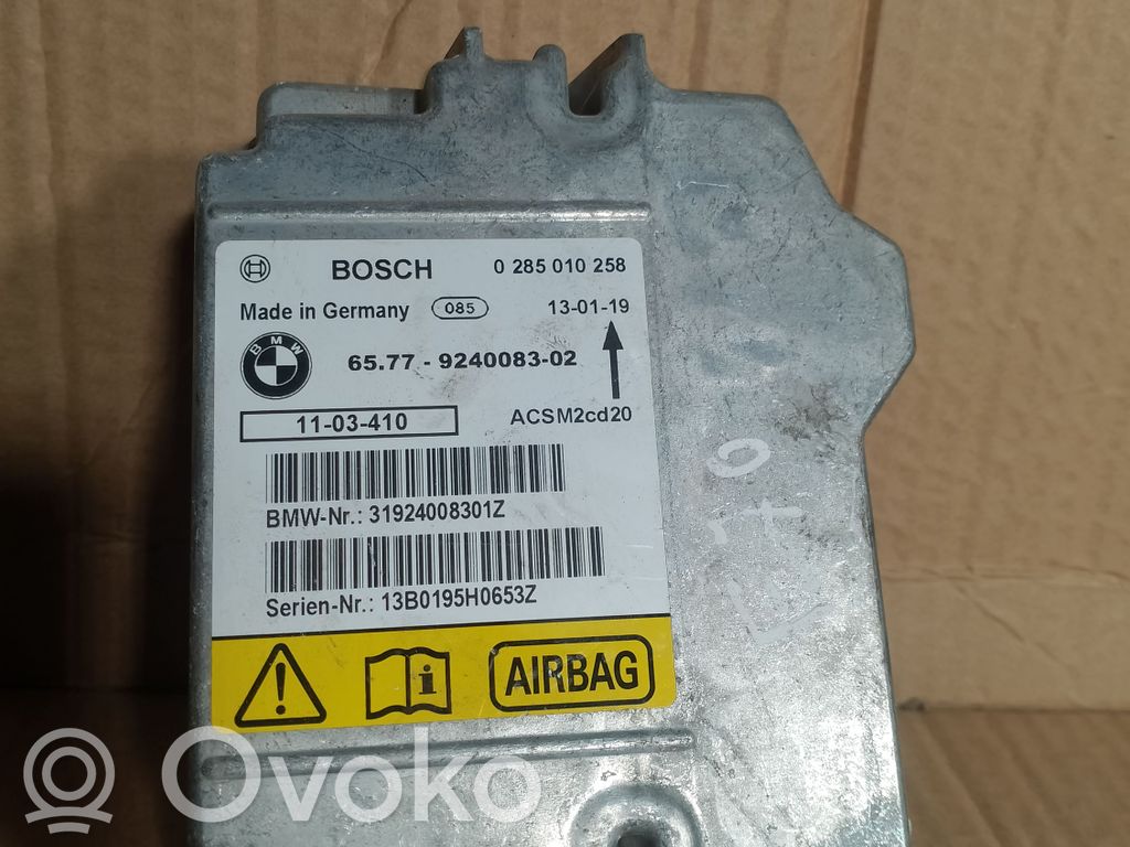BMW X5 E70 Airbag control unit/module 