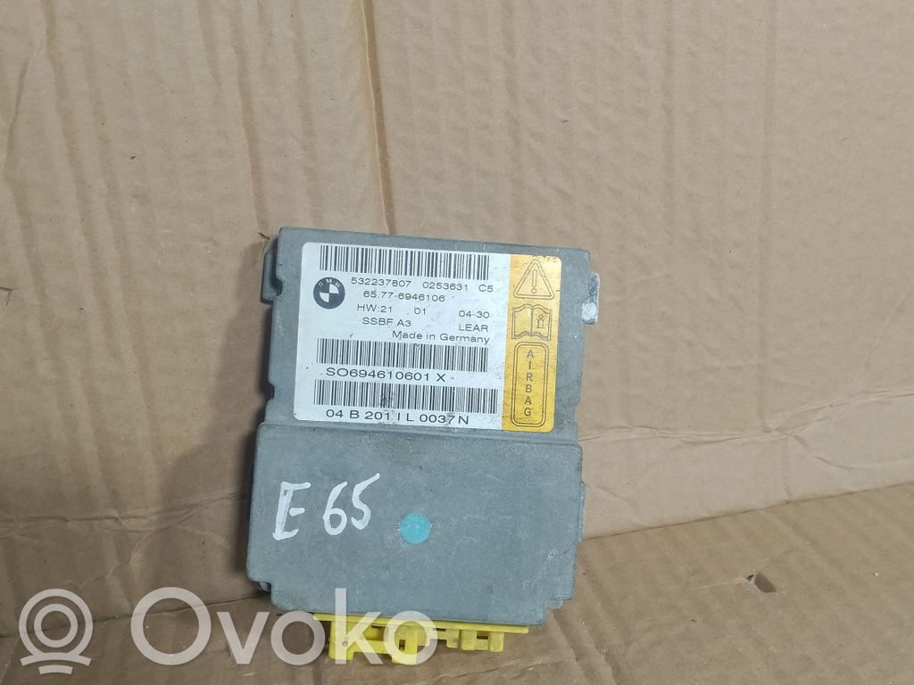 Turvatyynyn ohjainlaite/moduuli   6946106,65776946106,21010430,532237807