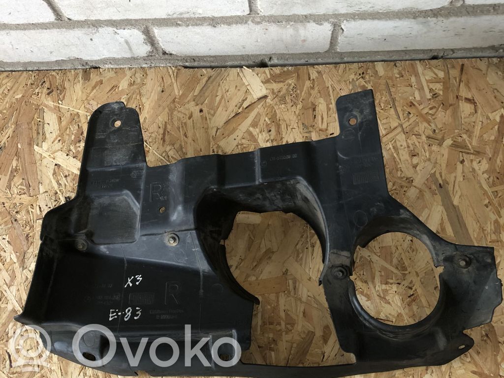 BMW X3 E83 Capac/apărătoare față inferioară 