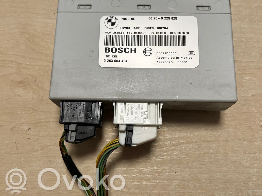 Pysäköintitutkan (PCD) ohjainlaite/moduuli   9225825,66209225825,0263004424,6002JC0000