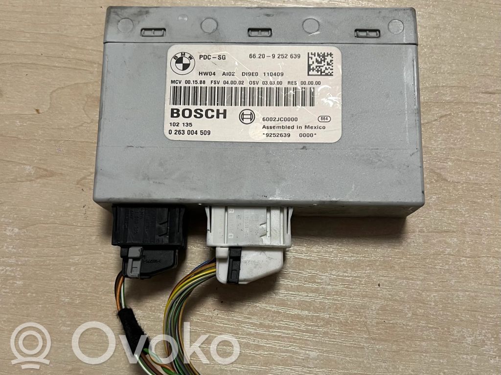Parking PDC control unit/module   9252639,66209252639,0263004509