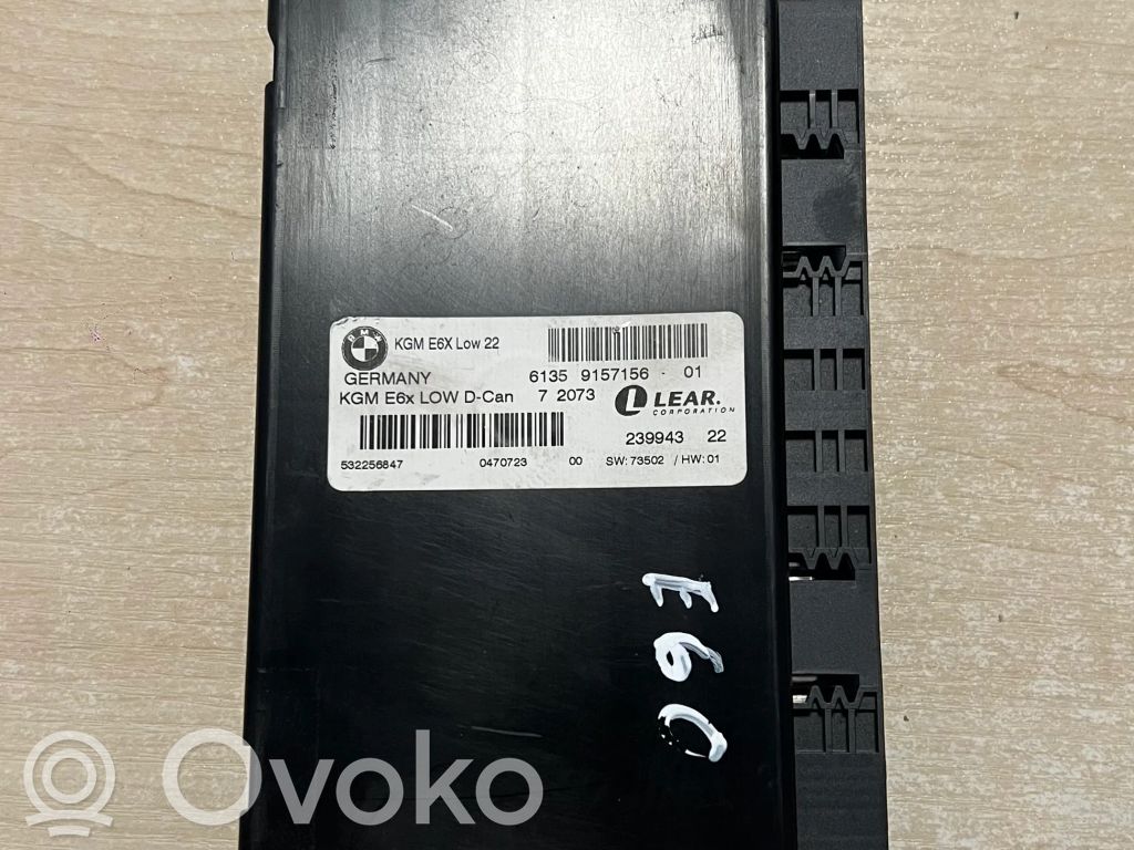 BMW 5 E60 E61 Komforto modulis 