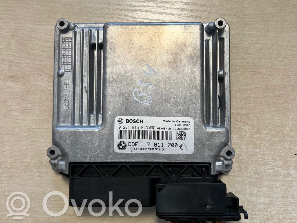 Engine control unit/module   7811700,0281015043,030252717
