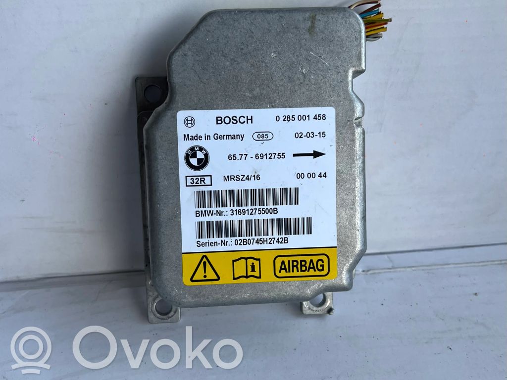 Airbag control unit/module   6912755,0285001458,65776912755