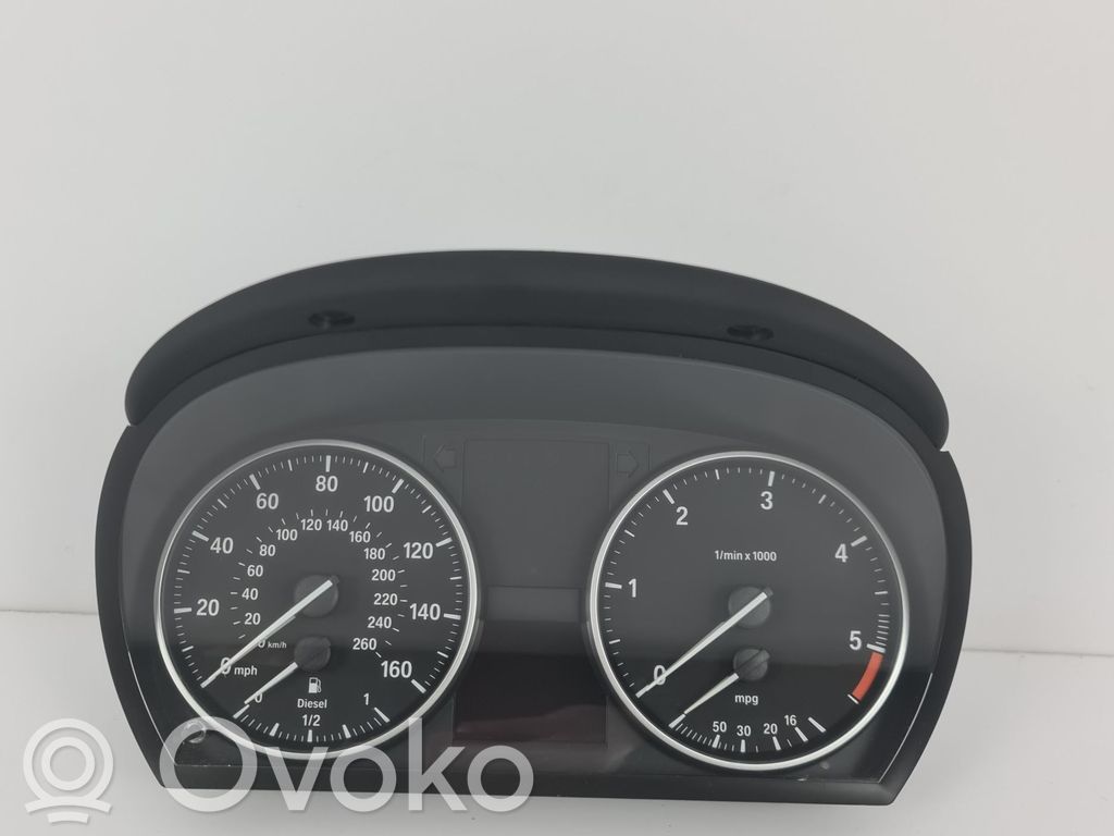 BMW 3 E90 E91 Speedometer (instrument cluster) 