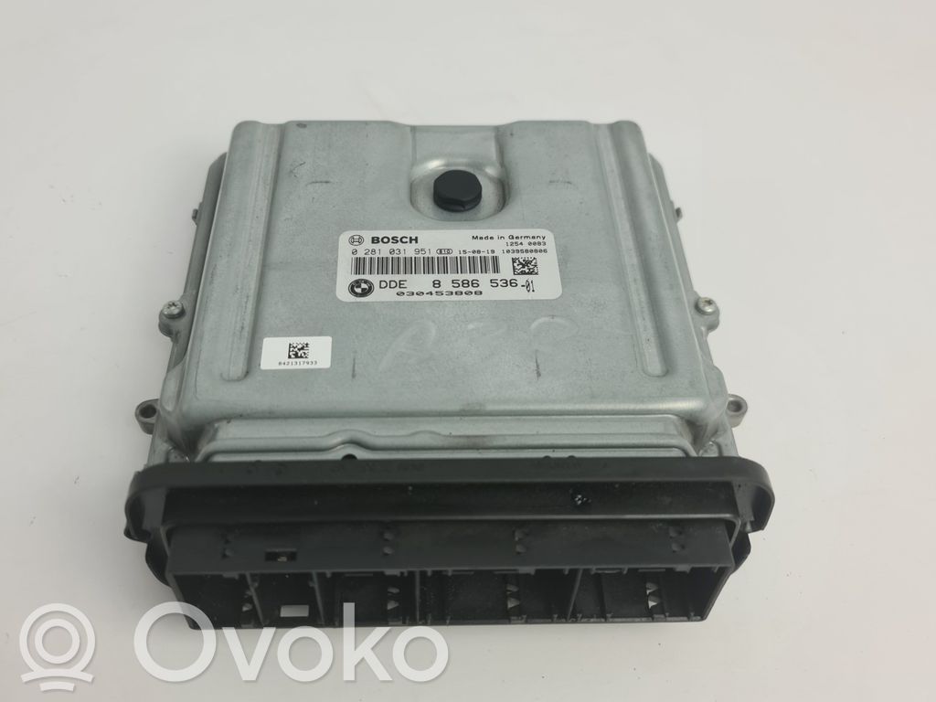 BMW 3 F30 F35 F31 Engine control unit/module 