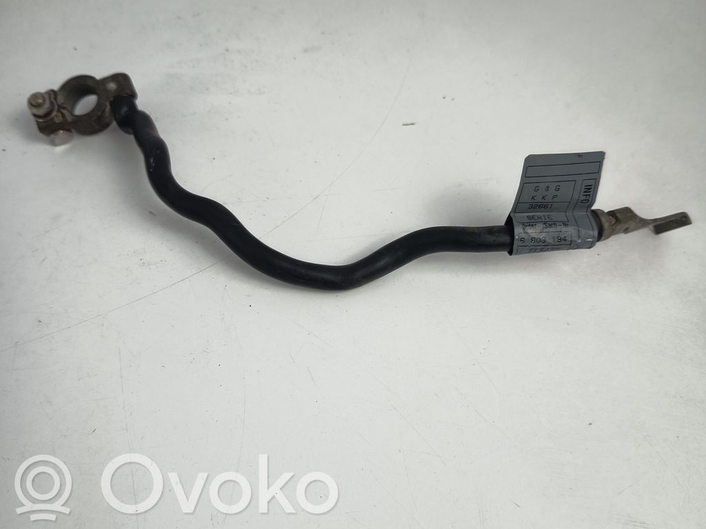 Negative earth cable (battery)   6903194