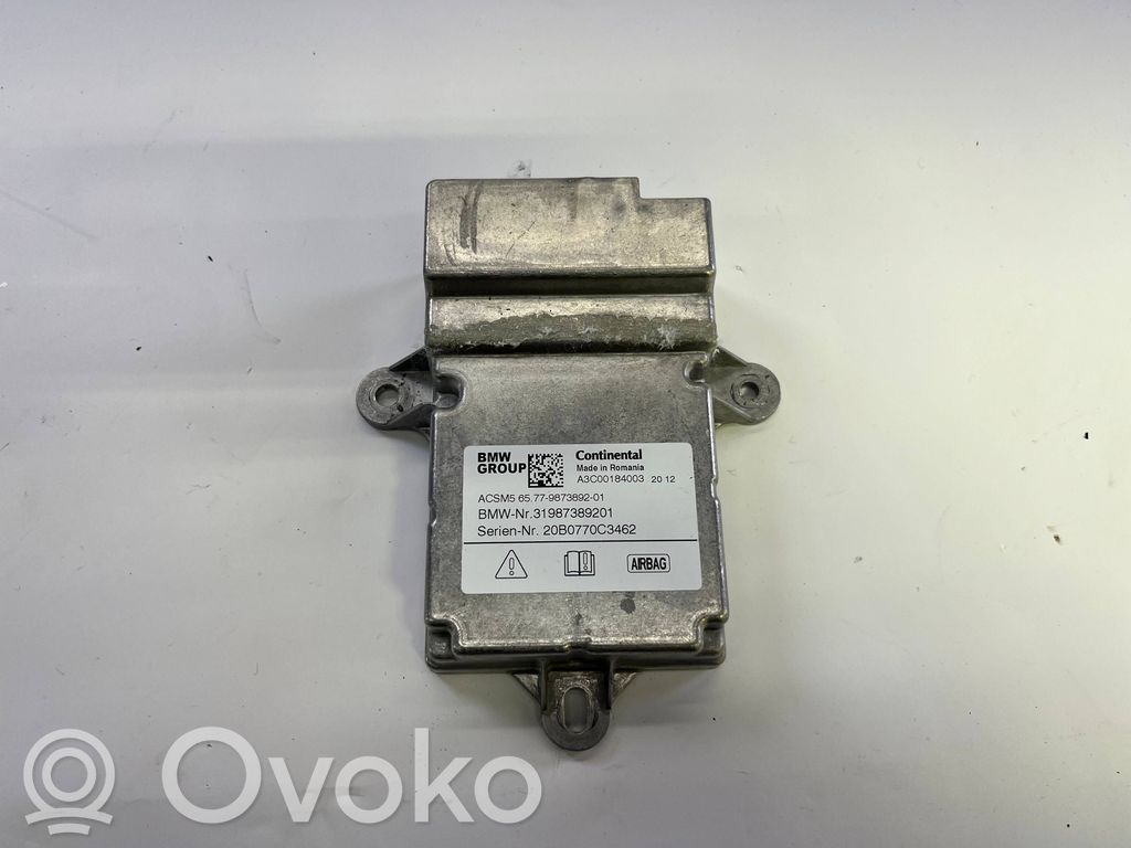 BMW 3 G20 G21 Sterownik / Moduł Airbag 