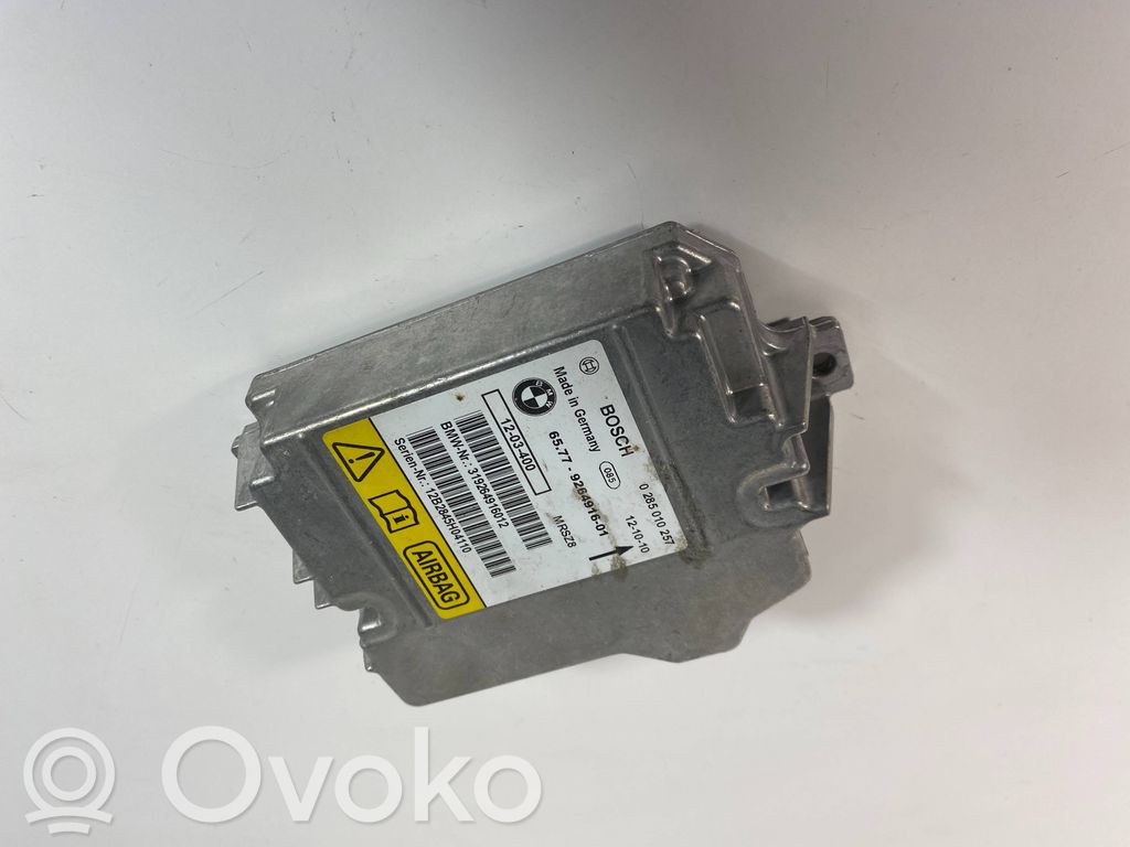 BMW 3 E92 E93 Module de contrôle airbag 