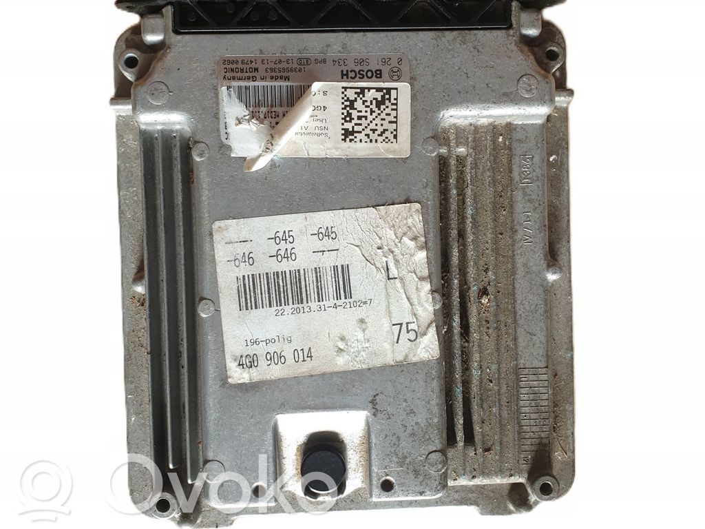 Audi A6 S6 C7 4G Engine control unit/module 