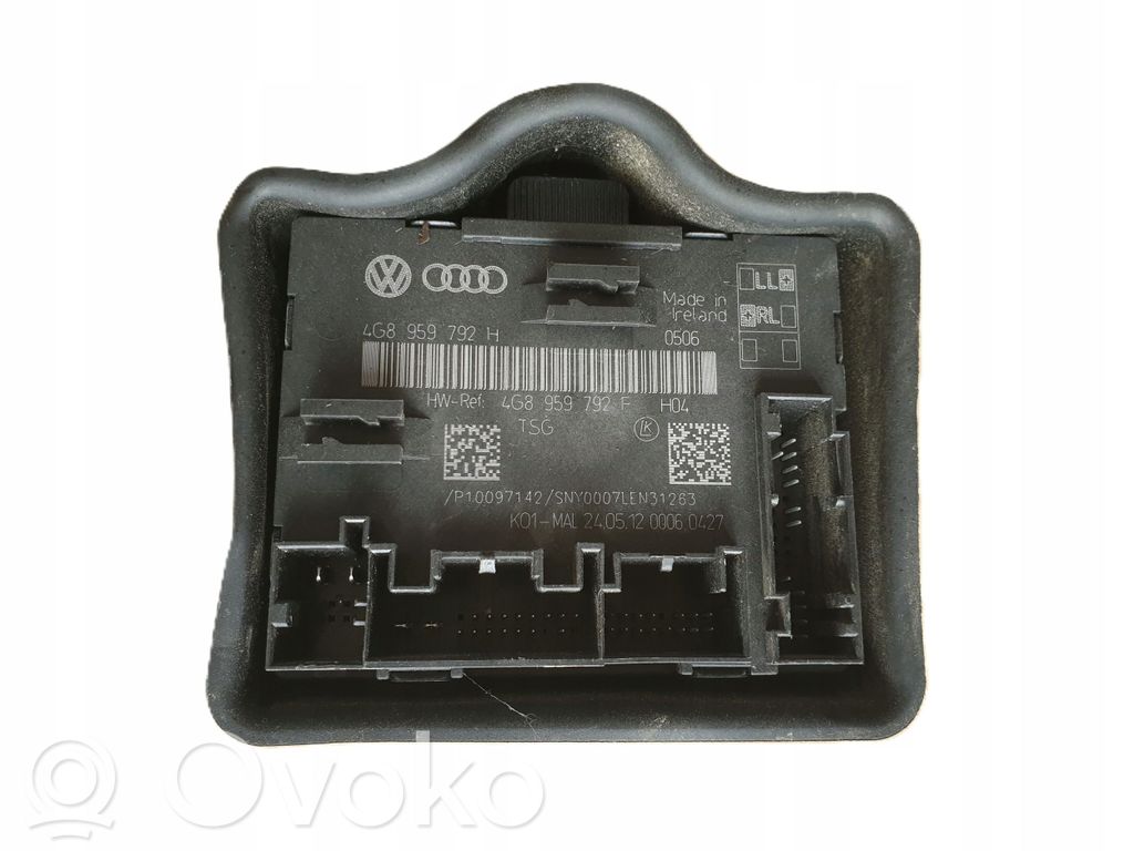 Audi A6 S6 C7 4G Door control unit/module 