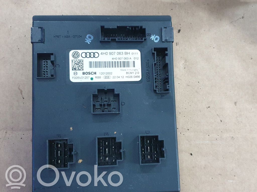 Audi A6 S6 C7 4G Module confort 