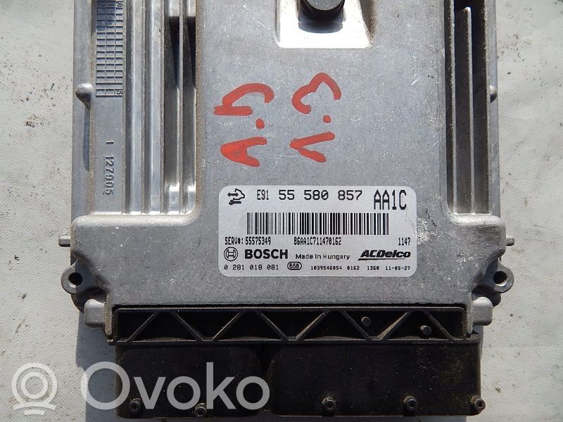 Unidad de control/módulo del motor   55580857