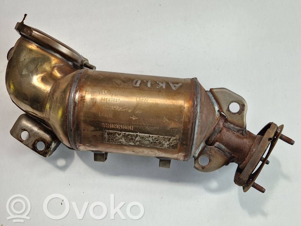 Opel Astra K Katalysaattori/FAP/DPF-hiukkassuodatin 