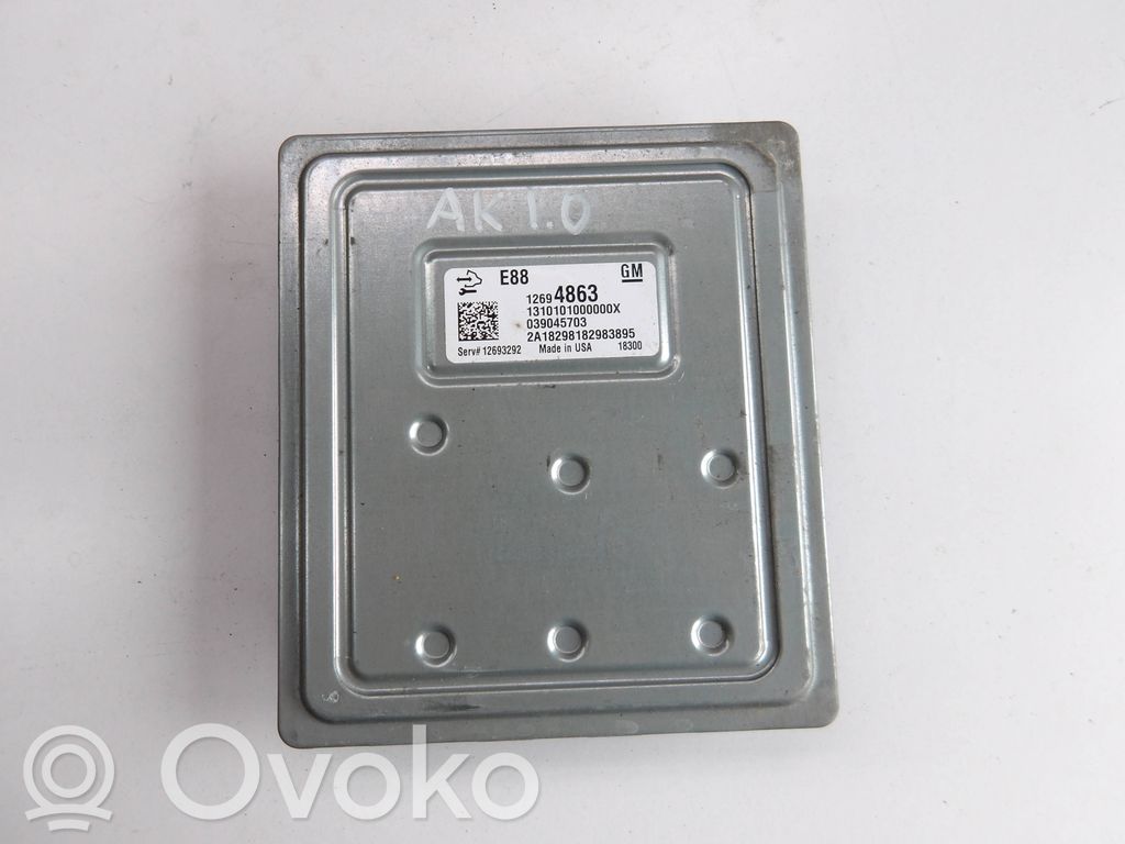 Opel Astra K Engine control unit/module 