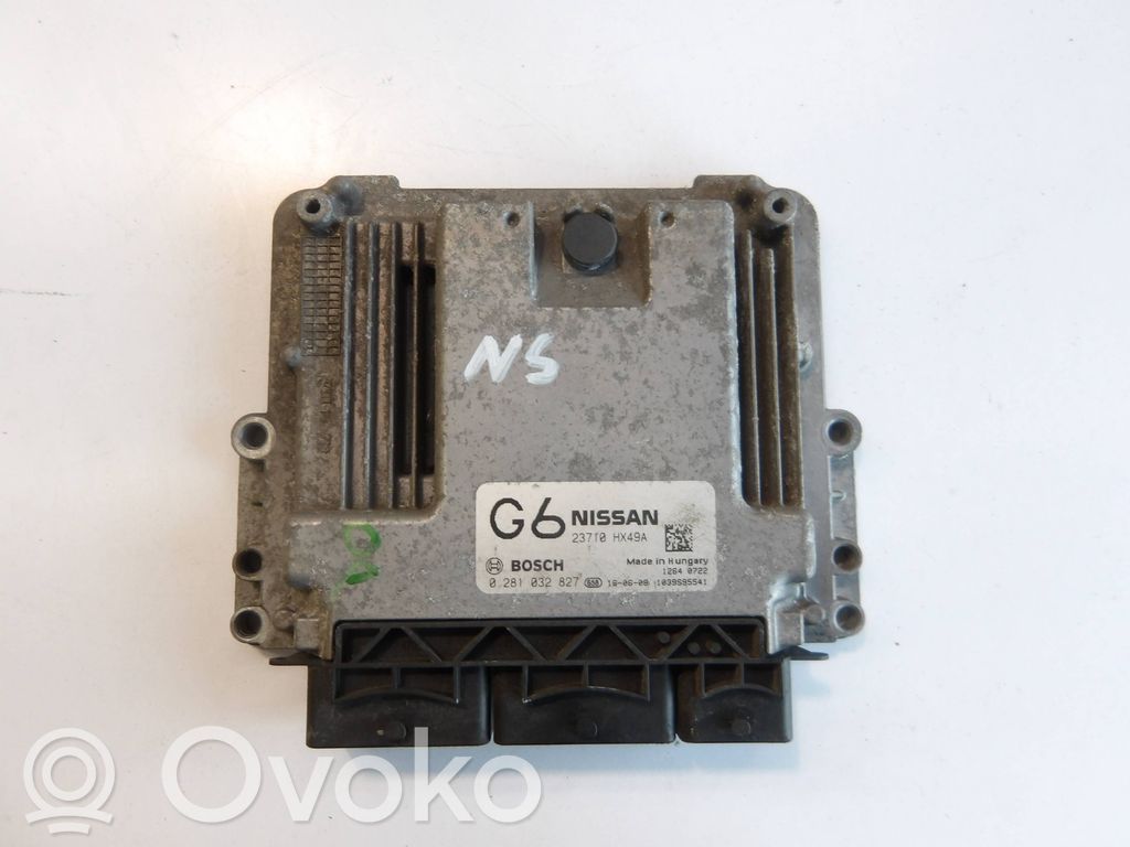 Nissan Qashqai Unitate/modul de control motor 