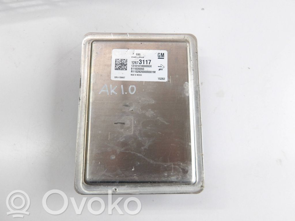 Opel Astra K Engine control unit/module ECU 