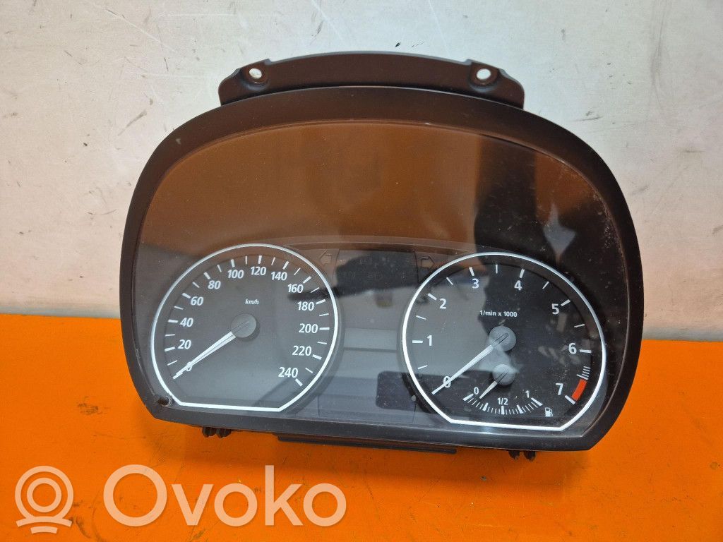 BMW 1 E81 E87 Speedometer (instrument cluster) 