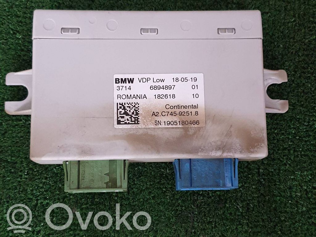 BMW 5 G30 G31 G38 Sterownik / Moduł zawieszenia pneumatycznego 
