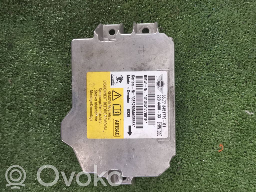 Mini One - Cooper R56 Airbag control unit/module 