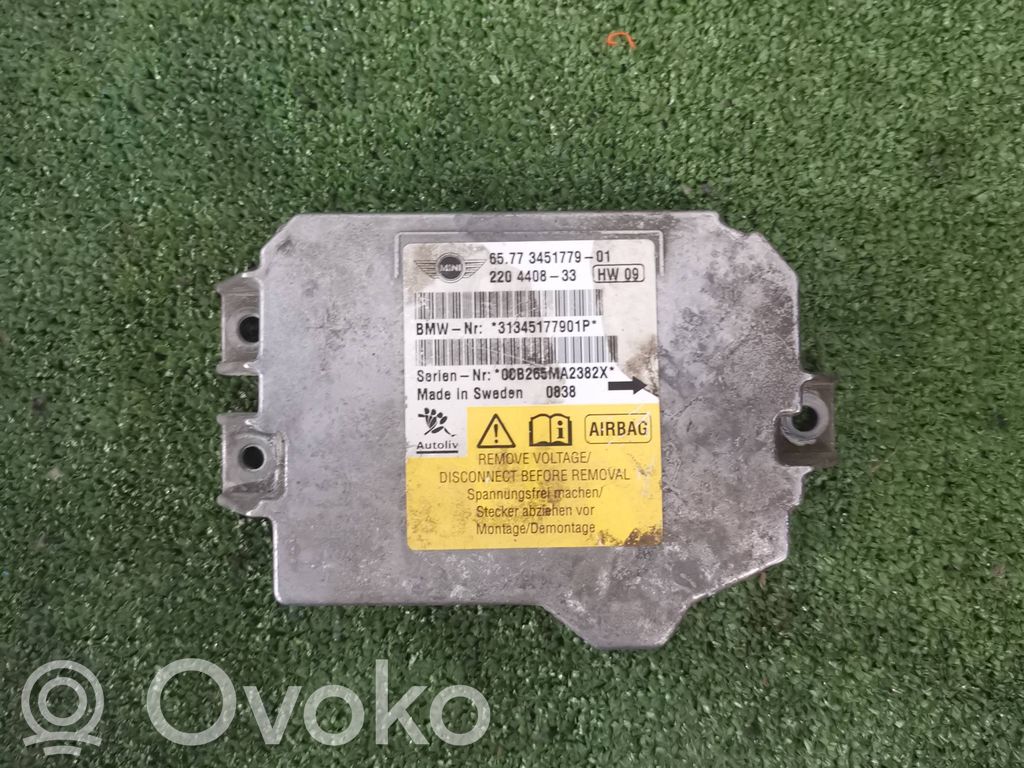 Mini One - Cooper R56 Airbag control unit/module 