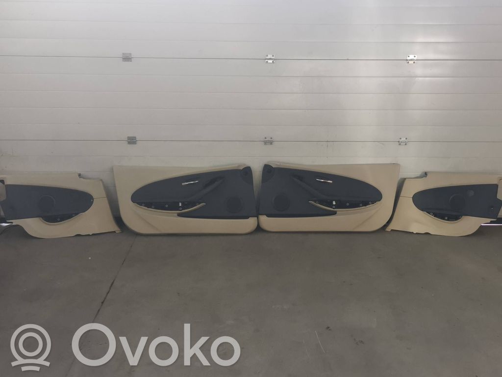Door card panel trim set