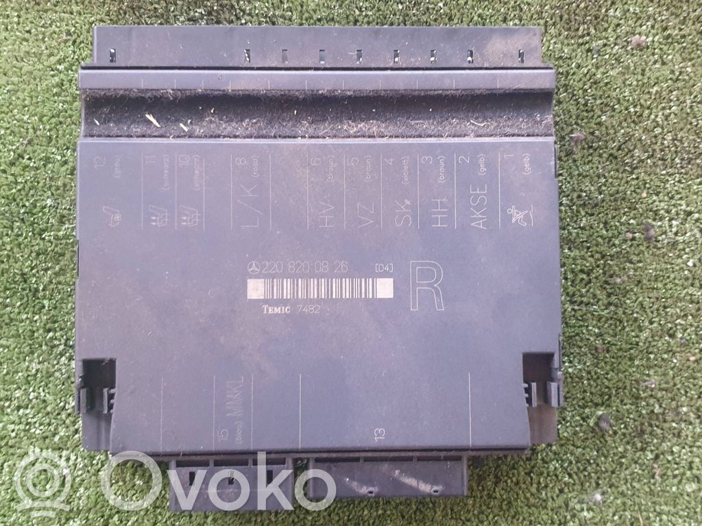 Mercedes-Benz S W220 Module de commande de siège 