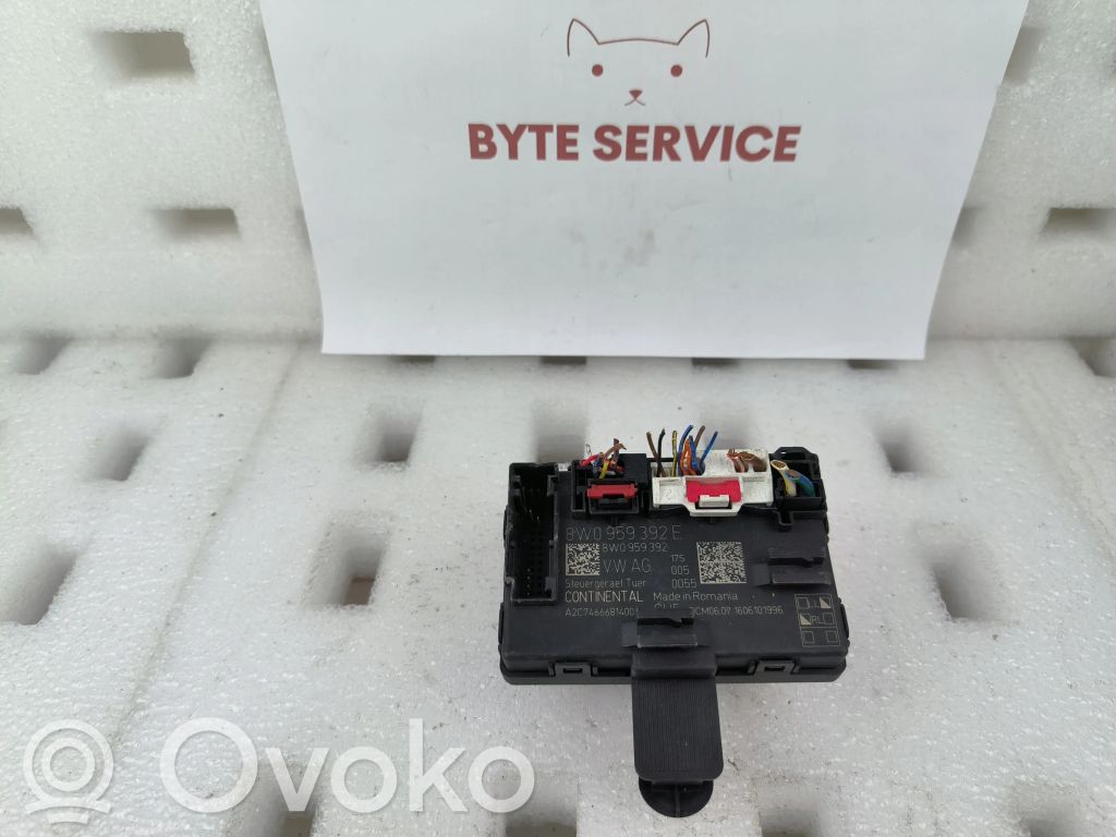 Audi A4 S4 B9 8W Door control unit/module 