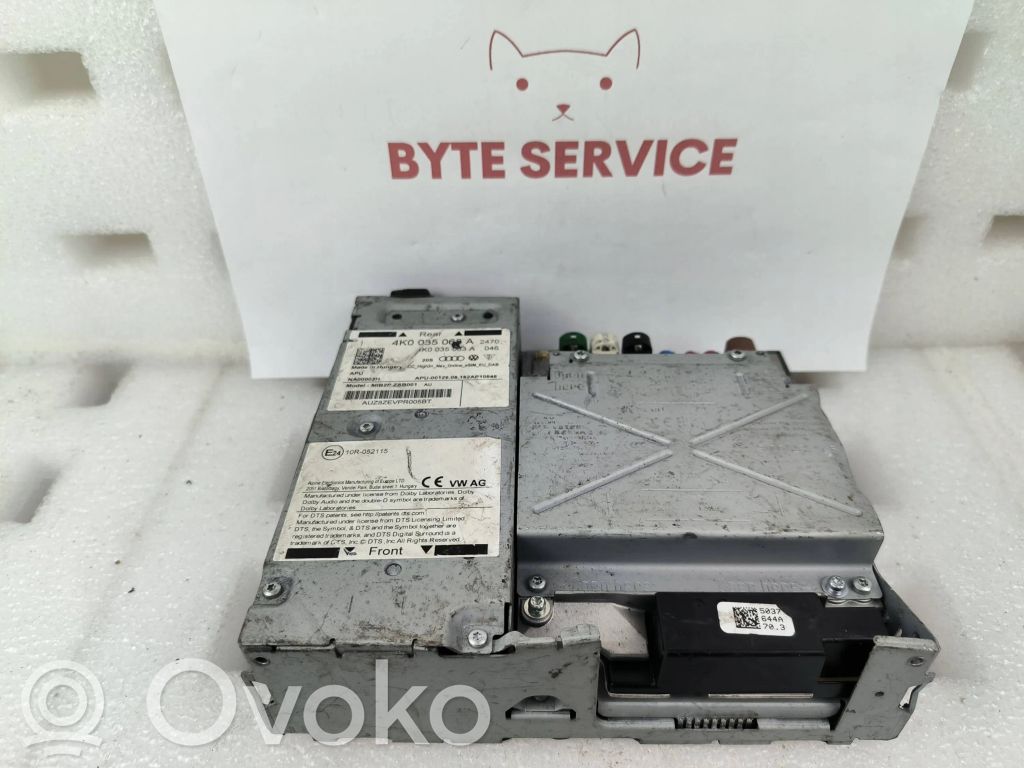 Audi A6 S6 C8 4K GPS navigation control unit/module 