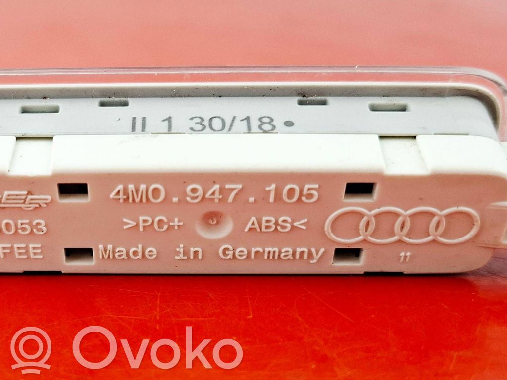 Audi A4 S4 B9 Éclairage lumière plafonnier avant 