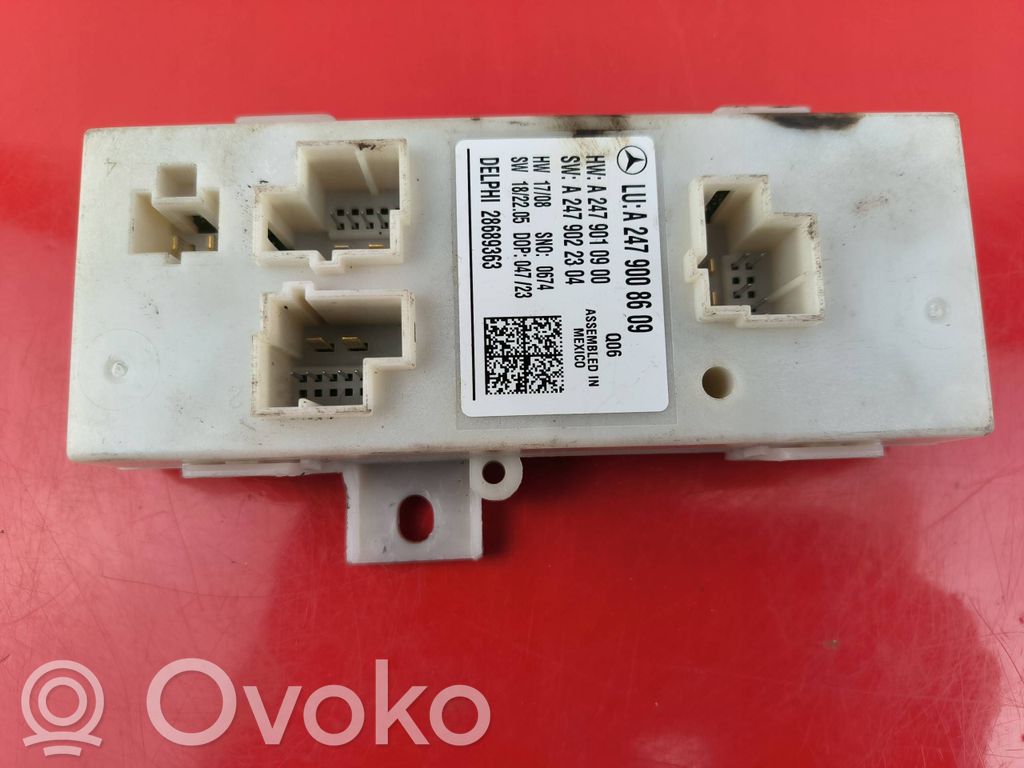 Mercedes-Benz B W247 Tailgate/trunk control unit/module 