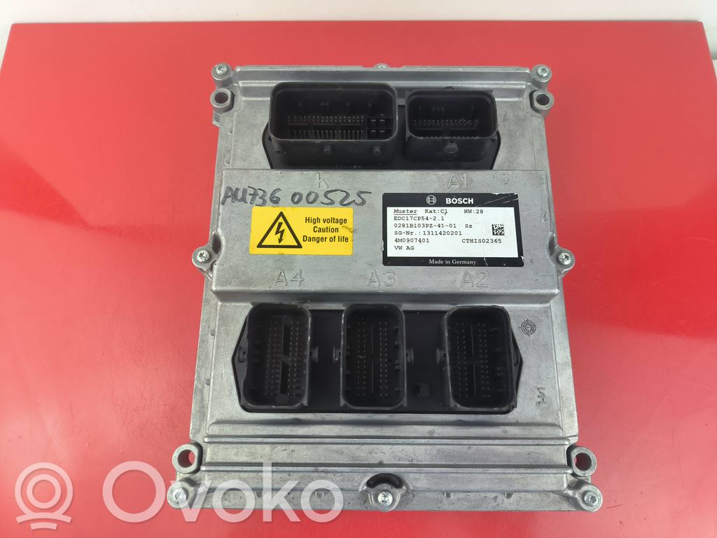 Engine control unit/module   4M0907401