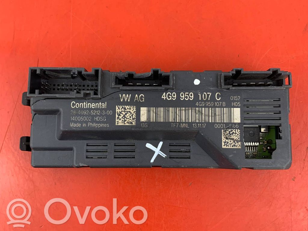 Audi A6 S6 C7 4G Tailgate/trunk control unit/module 
