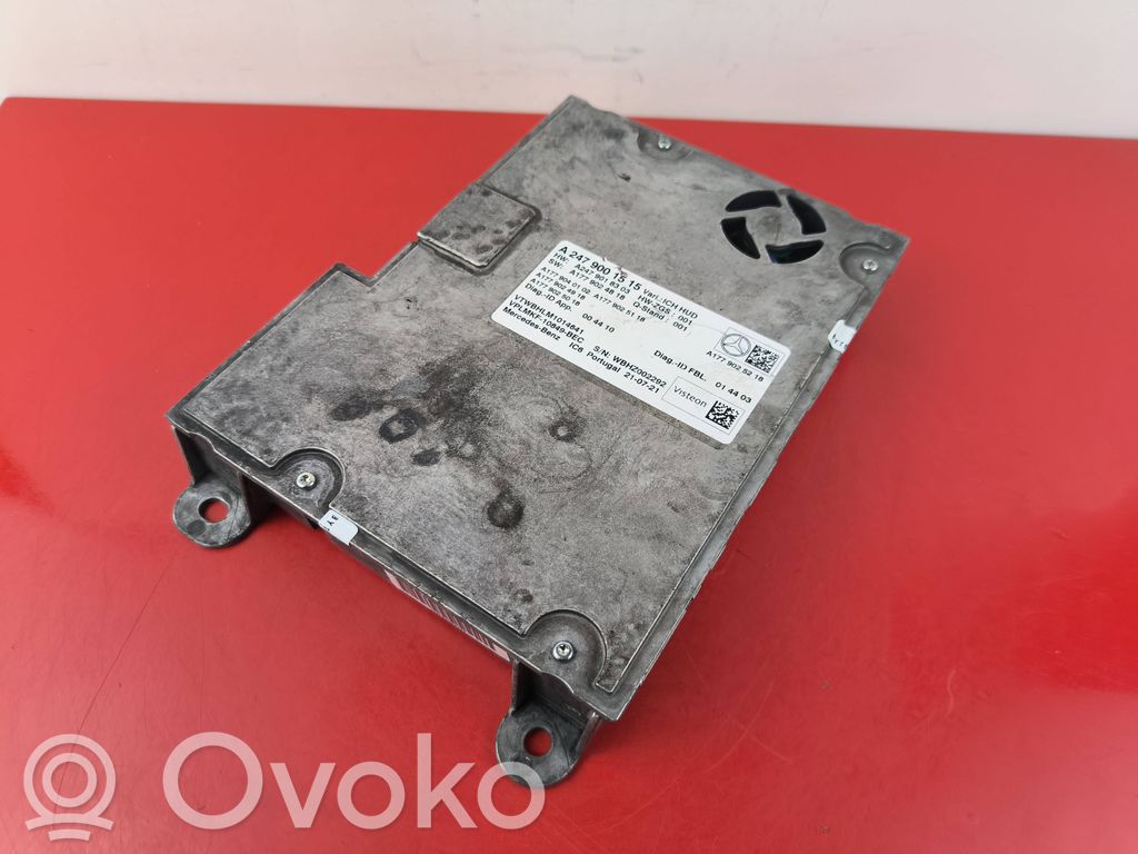 Mercedes-Benz A W177 Unité de commande, compteur de vitesse 