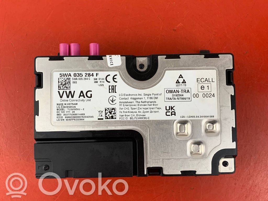 Volkswagen Golf VIII Other control units/modules 