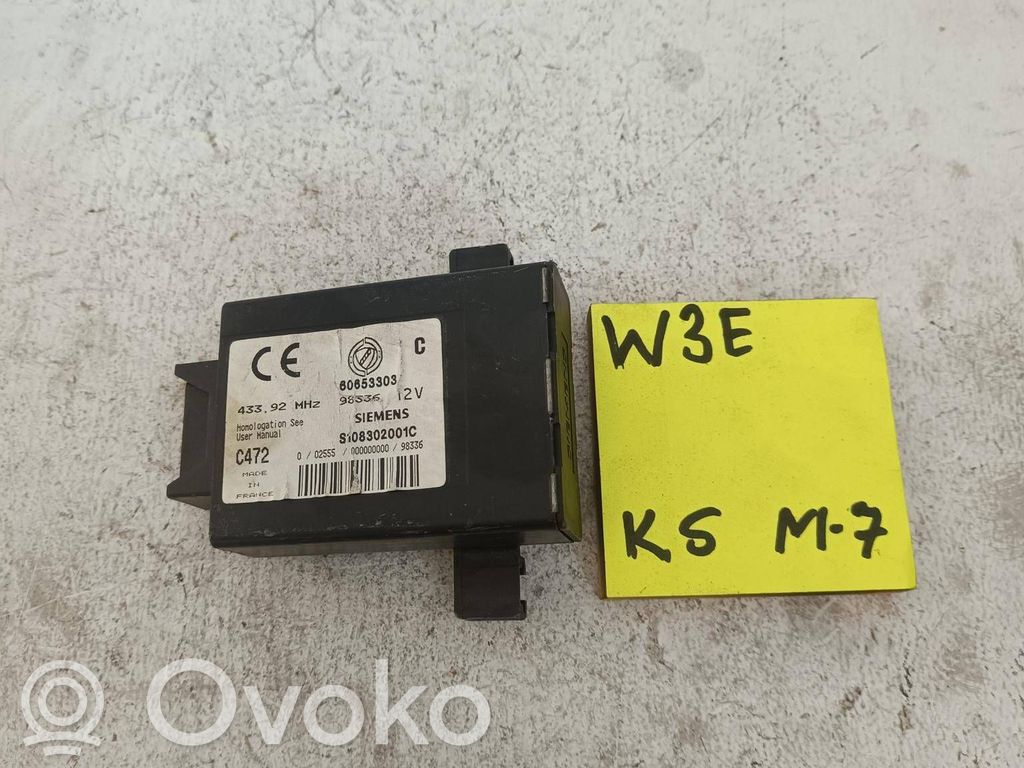 Alfa Romeo 156 Autres unités de commande / modules 