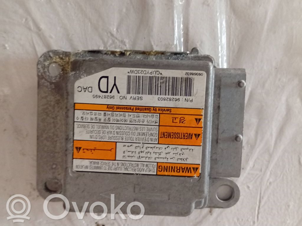 Chevrolet Rezzo Airbag control unit/module 