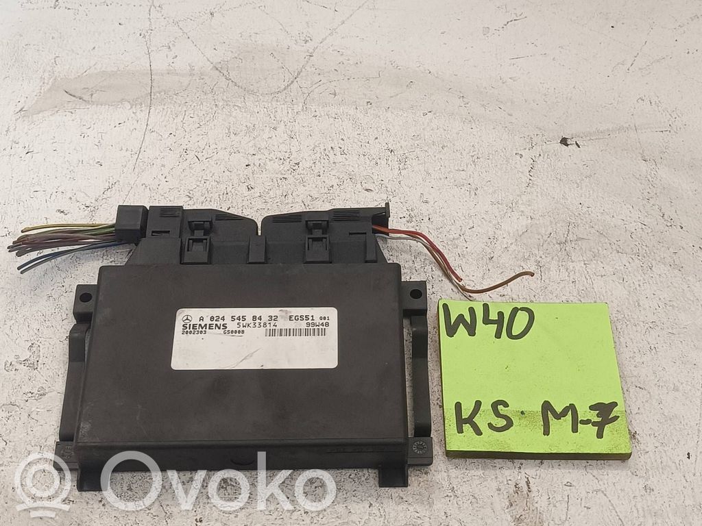 Mercedes-Benz E W210 Pārnesumkārbas vadības bloks 