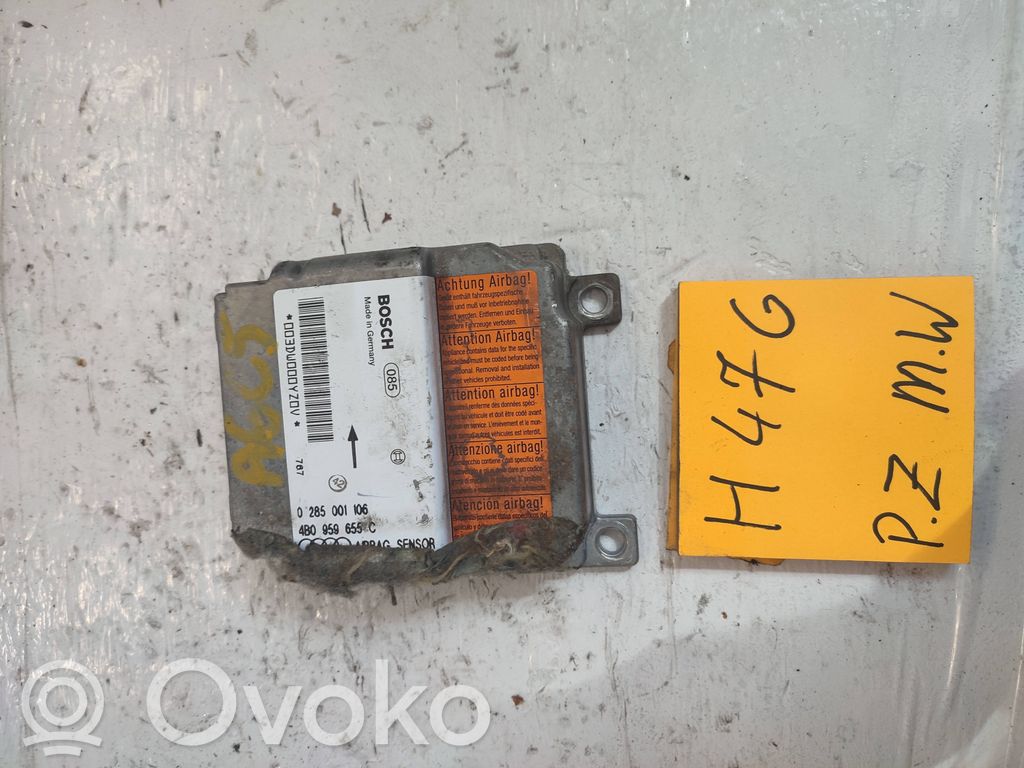 Audi A6 S6 C5 4B Unitate/modul de comandă airbaguri 
