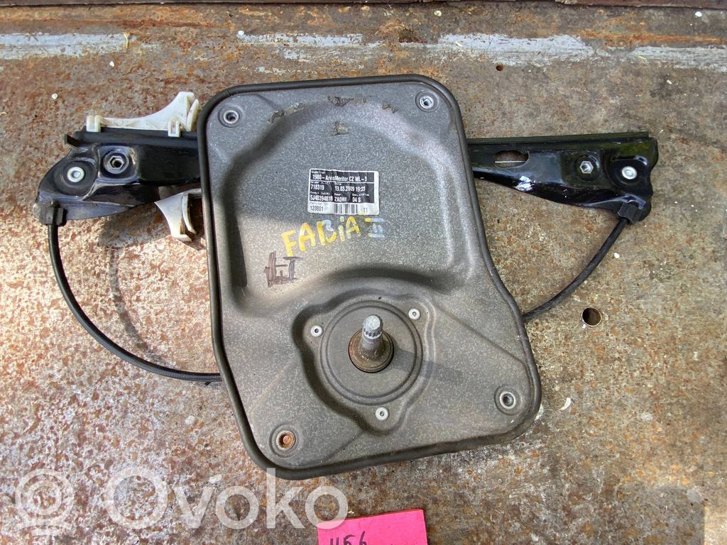 Skoda Fabia Mk2 (5J) Elektryczny podnośnik szyby drzwi tylnych 