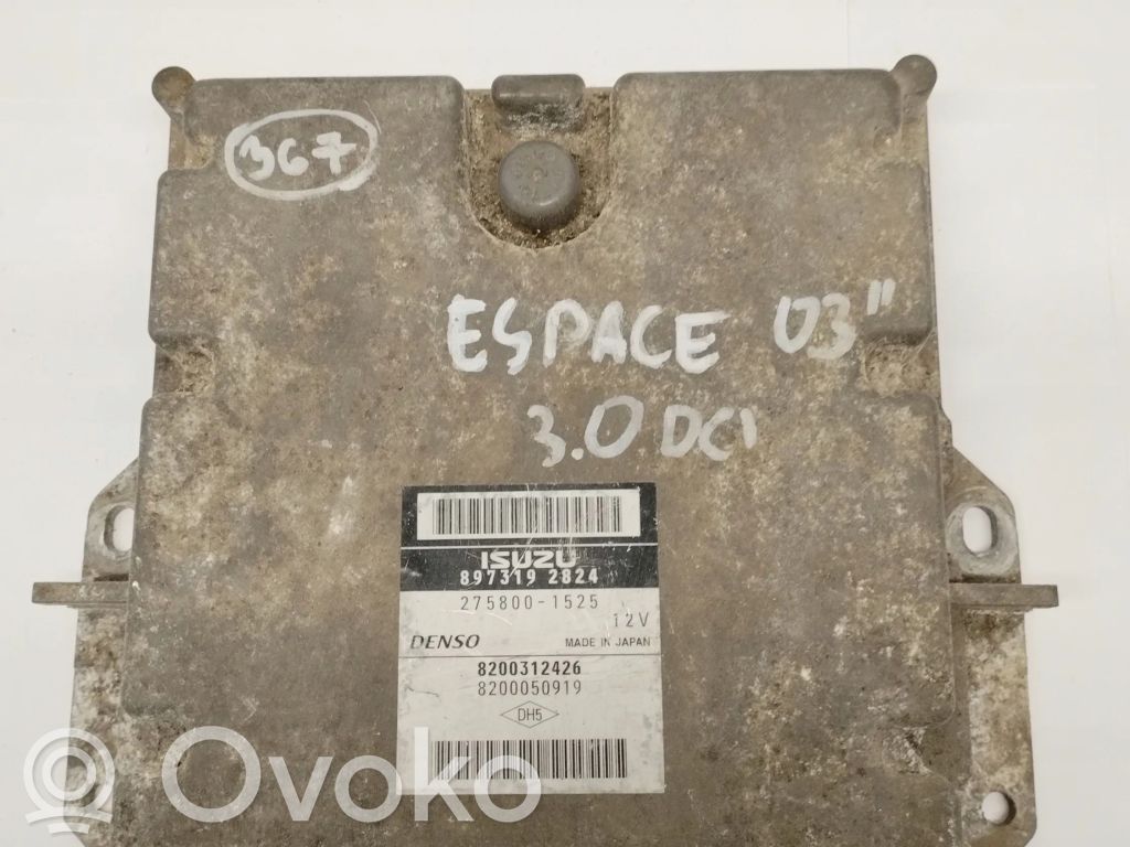 Renault Espace IV Engine control unit/module 