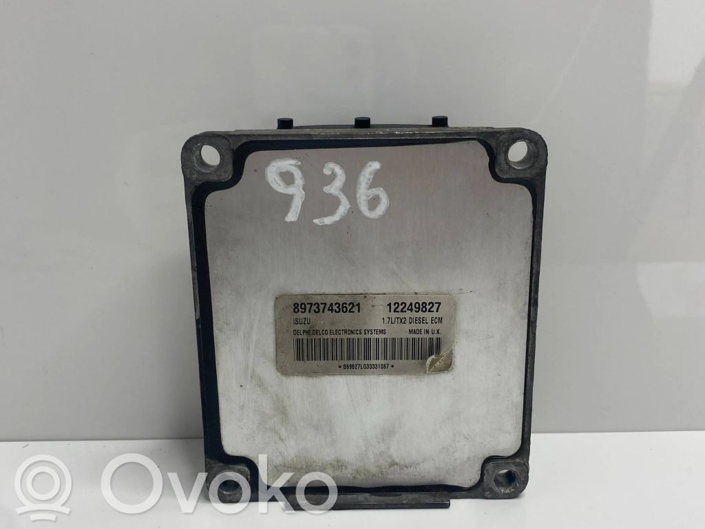 Opel Astra G Engine control unit/module 