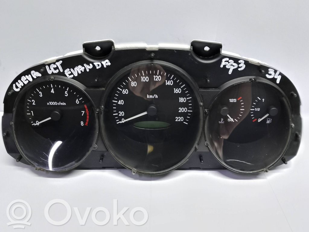 Chevrolet Evanda Speedometer (instrument cluster) 