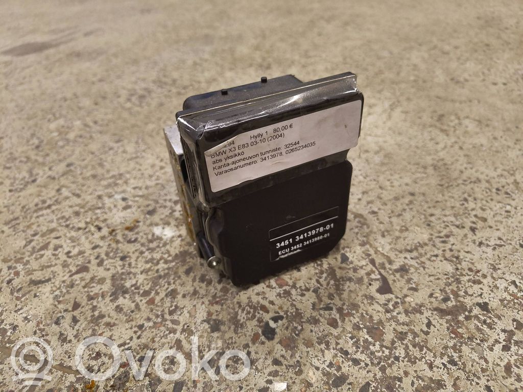 BMW X3 E83 ABS Pump 