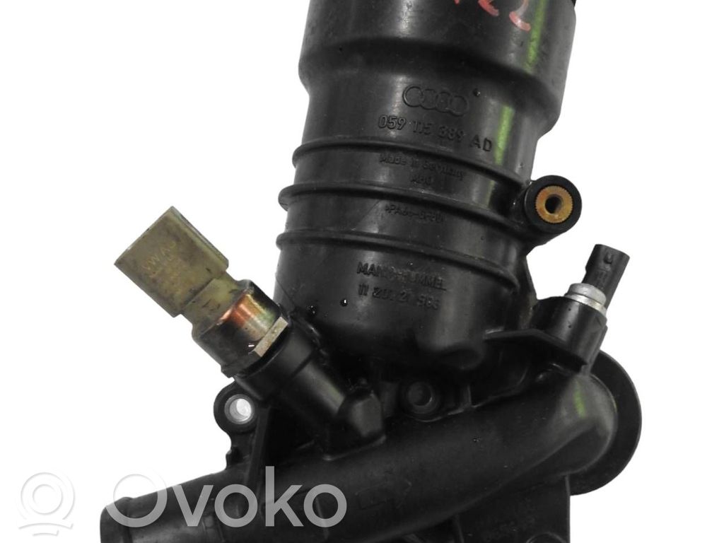 Audi Q7 4M Oil filter mounting bracket 
