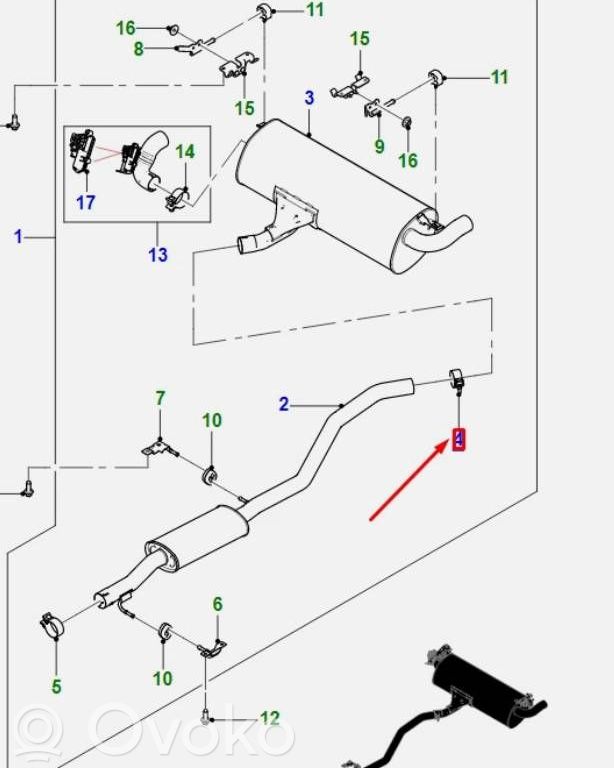 Äänenvaimentimen kannattimen pidin   J9C7682
